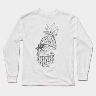 pineapple island Long Sleeve T-Shirt